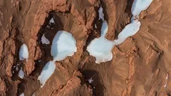 Marsin jää voi säilyttää elämän jälkiä jopa 50 miljoonaa vuotta – näin tutkijat arvioivat