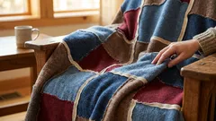 Älä koskaan heitä vanhoja tavaroita pois! Näin muutin hylätyt tavarat lämpimäksi peitoksi