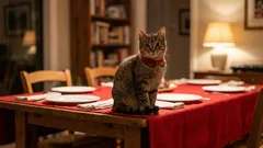 Kissa hyppää keittiön pöydälle? 6 toimivaa keinoa, joilla tapa loppuu